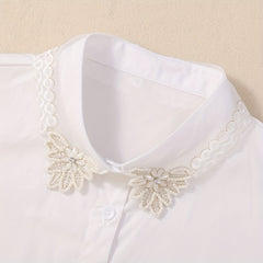 Pearl False Collar Autumn Winter Sweater Decorative Collar