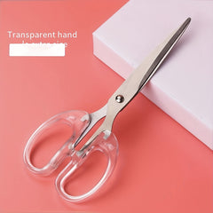 Stainless Steel Office Scissors Teflon Coated Anti Rust Anti Stick Scissors