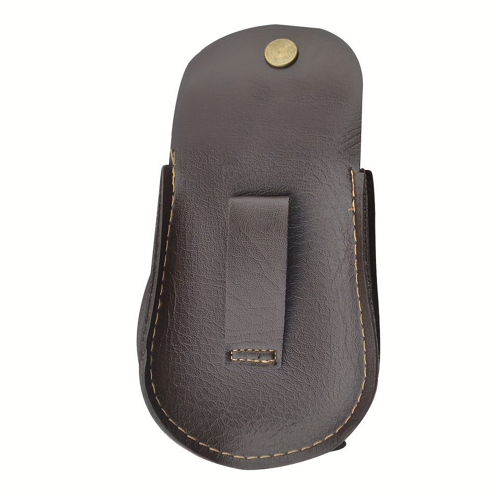 Slingshot Pouch Catapult Steel Ball Ammo Bag PU Leather Waist Pouch