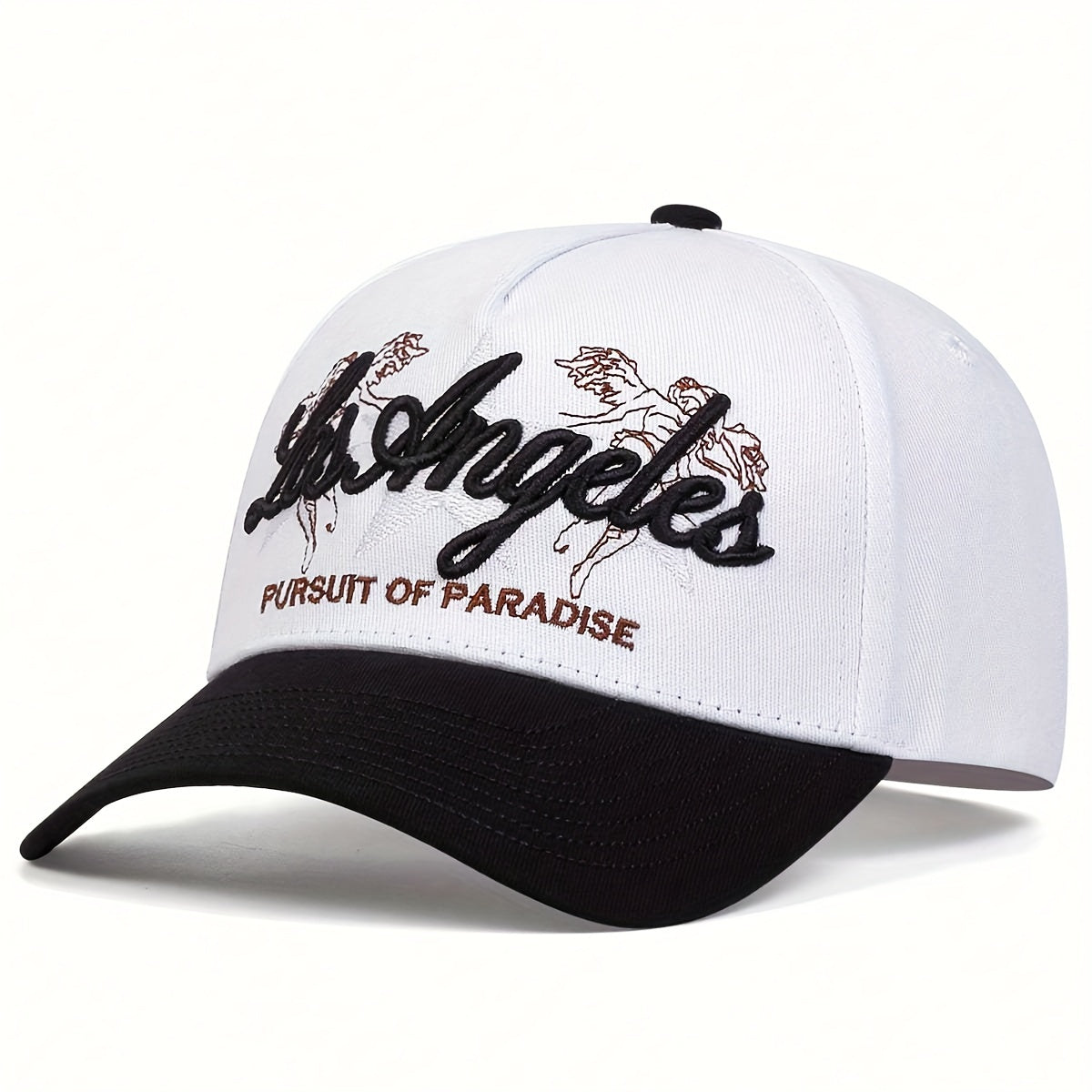 Men's LOS ANGELES Embroidered Baseball Cap Outdoor Sun Cap
