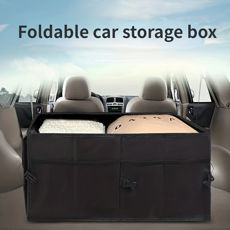 Folding Car Storage Box For Vehicles