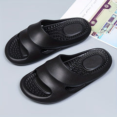 Men's Massage Comfort Slides Quick Dry Non Slip Indoor Outdoor Summer