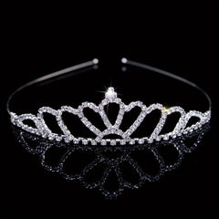 Rhinestone Queen Crown Wedding Tiara Headdress