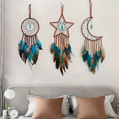 Dream Catcher Wall Hanging Decoration Star Moon