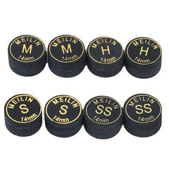 2pcs 14mm Pool Stick Tips Pool Cue Tips Replacement Billiards Accessories