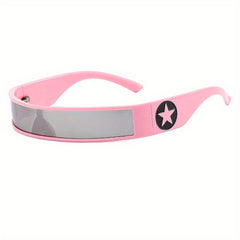 Futuristic Sunglasses Party Punk Style Eyewear