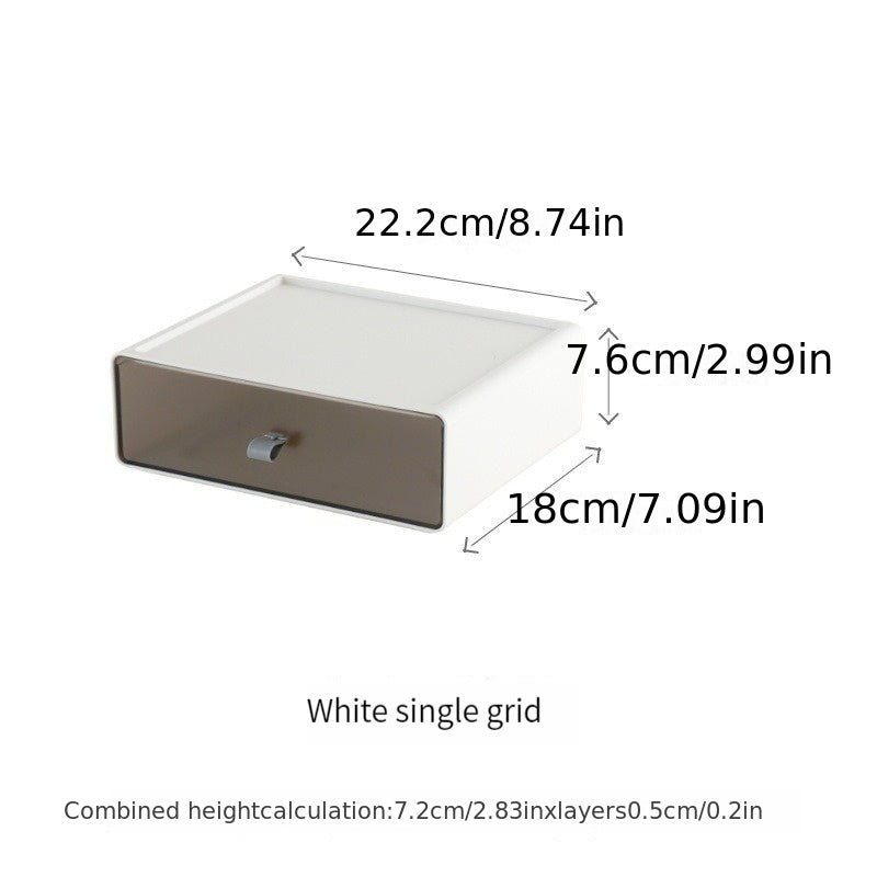 Office Desktop Organizer Drawer Type Finishing Box Sundries Storage Box