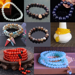 Natural Stone Red Coral Beads Round Loose Beads 6-12mm