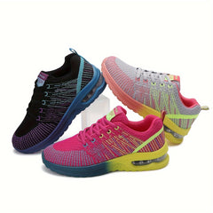 Women's Air Cushion Running Shoes Breathable Athletic Sneakers