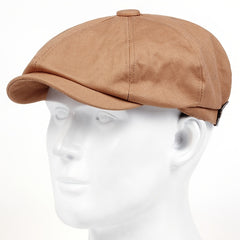Men's Sand Washed Newsboy Hat Beret