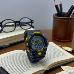 Boys' Wristwatch Student Watch Alarm Clock Fitness Swimming Waterproof Timer