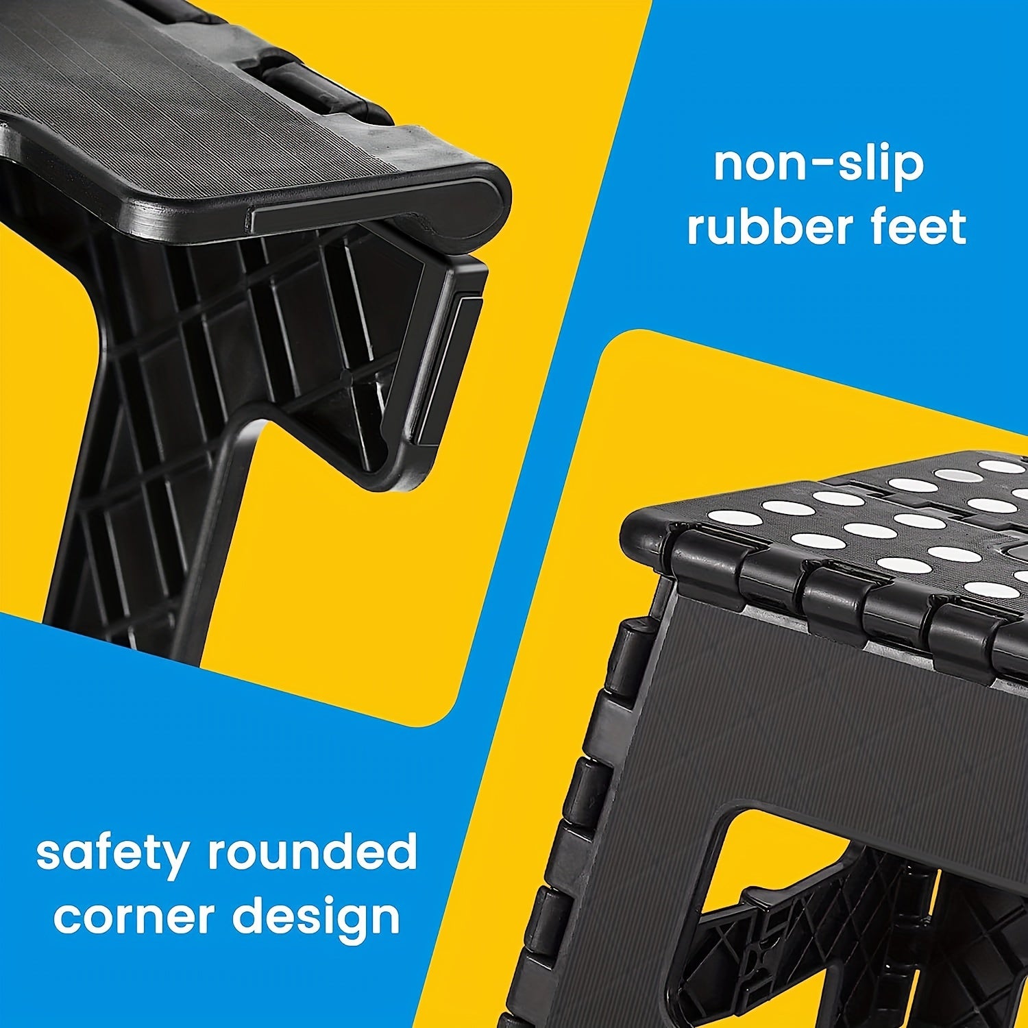 Thickened Plastic Folding Stool Adult Outdoor Portable Small Stool