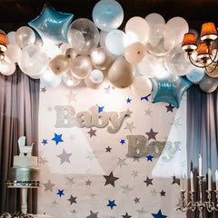 40 Clear Balloons 25 cm Transparent Latex Party Balloon Wedding Christmas Decor