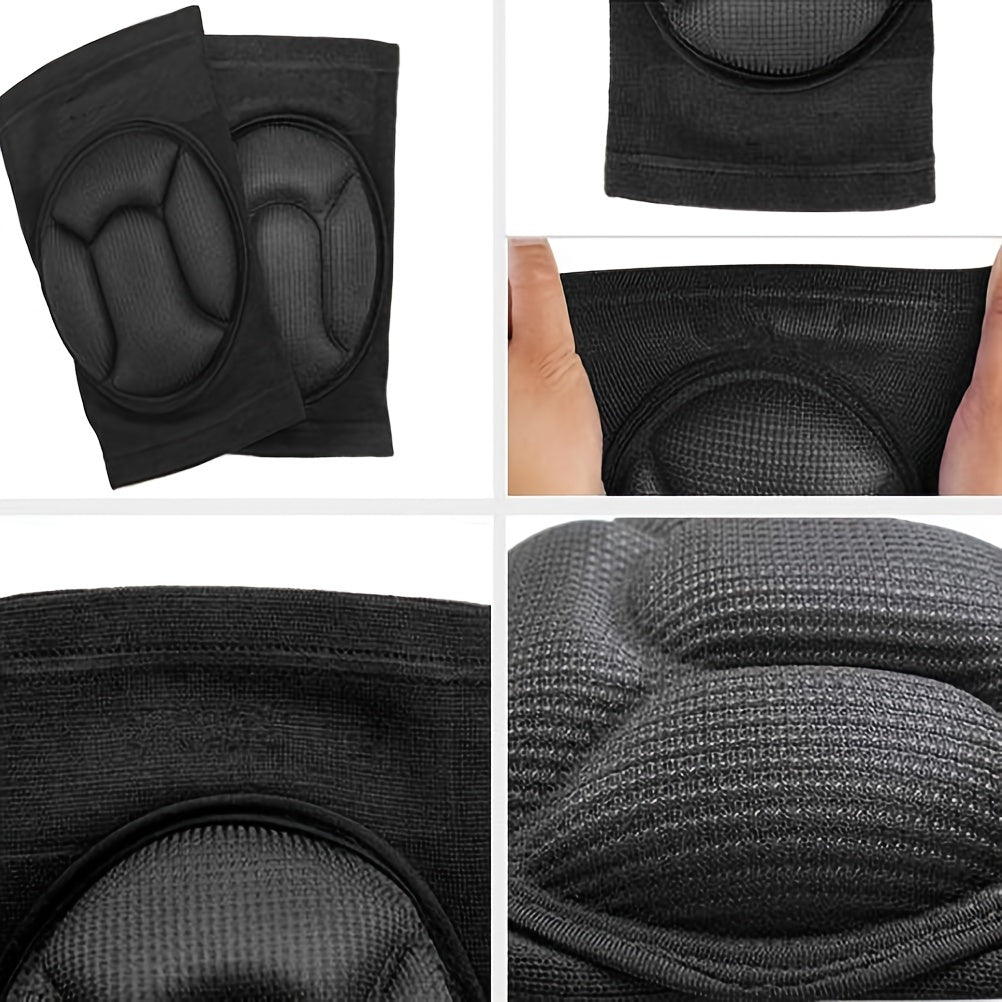 Breathable Elastic Knee Pads for Football & Sports