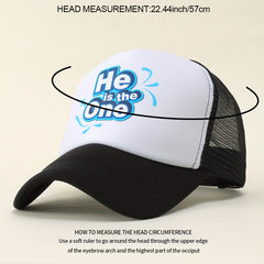 Mesh Trucker Hat Breathable Baseball Cap Adjustable Dad Hat