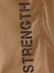 Men's Casual Drawstring Cargo Pants for Spring/Fall