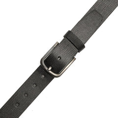 Men's Outdoor Casual PU Leather Belt with Alloy Buckle