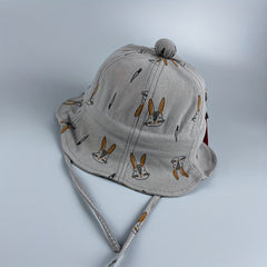 Cartoon Rabbit Baby Fisherman Hat Sunshade UV Protection Hat