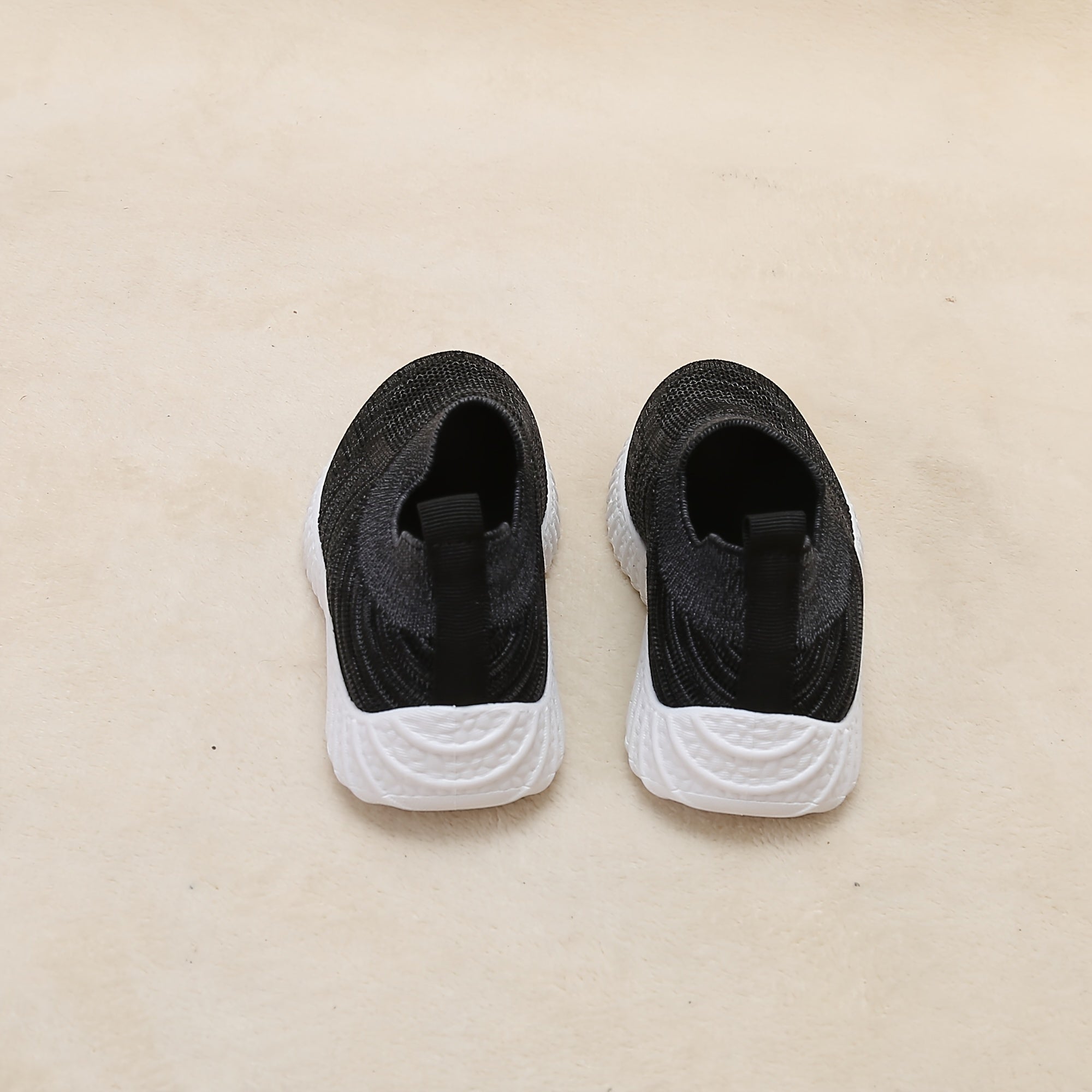 Boys Breathable Woven Shoes Lightweight Slip On Walking Shoes