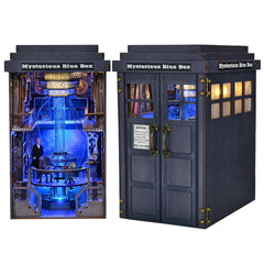 DIY Dollhouse 3D Bookshelf Magic Travel Time Tunnel Kit