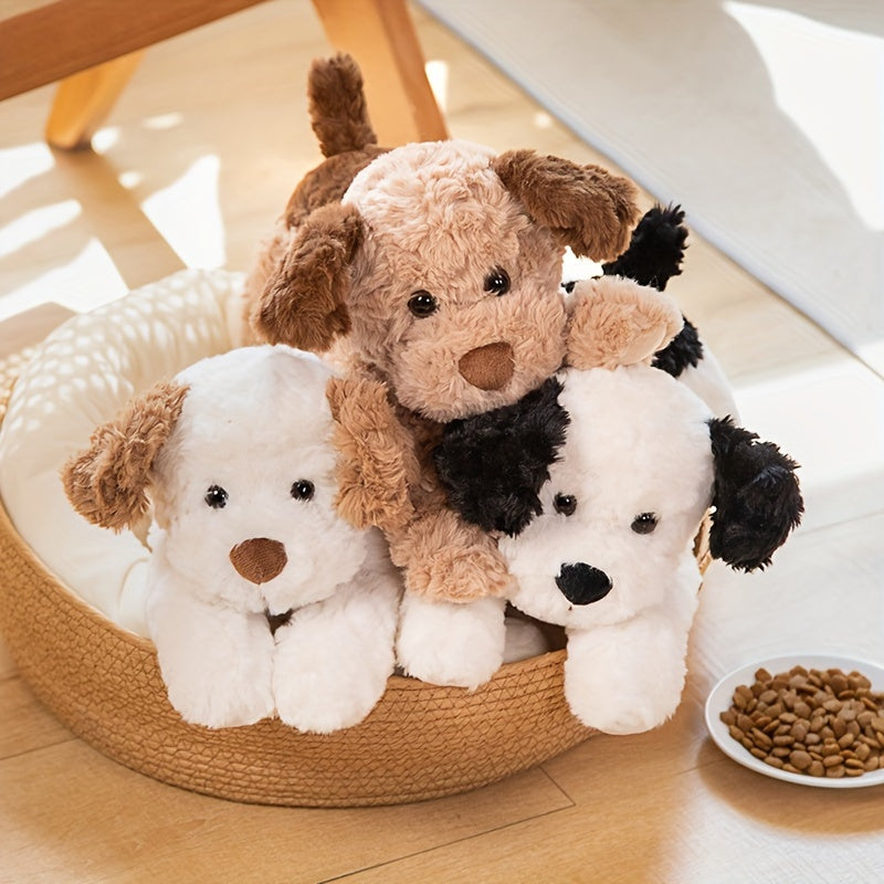 Cuddly Dog Plush Toy 12" Versatile for Halloween Thanksgiving Christmas
