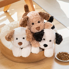 Cuddly Dog Plush Toy 12" Versatile for Halloween Thanksgiving Christmas