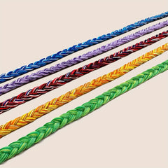 Boho Chevron Glasses Strap Braided Retainer Cord