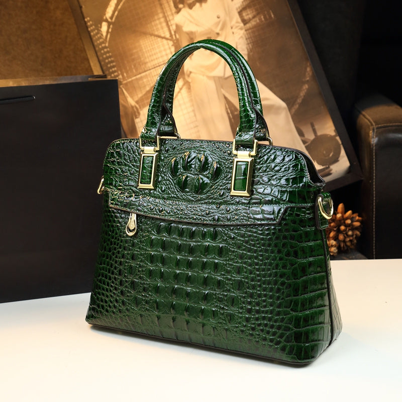Arrival Crocodile Pattern Women's Handbag