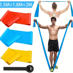 4pcs Elastic Resistance Bands for Physical Therapy Strength Training