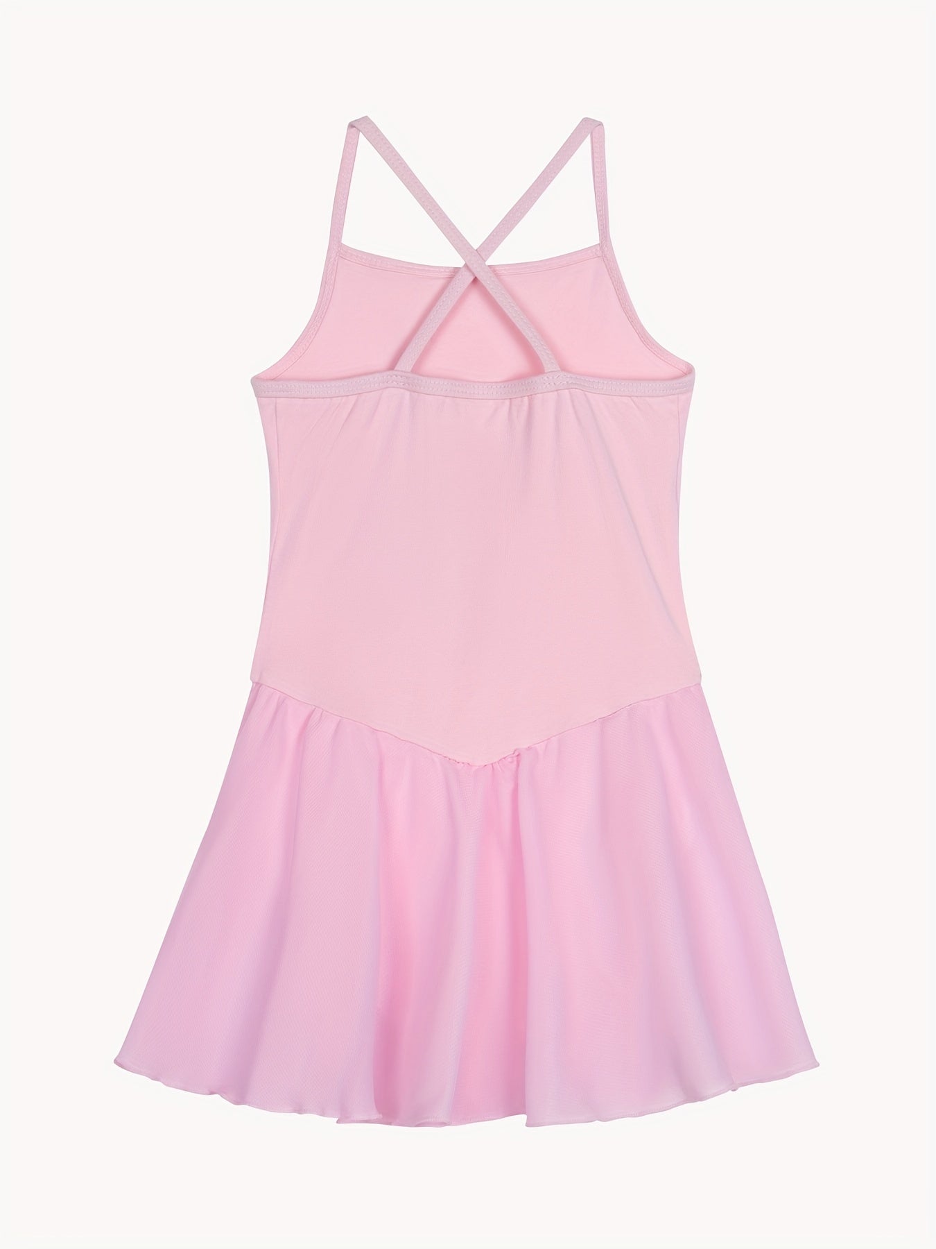 Cartoon Mermaid Ballet Skirt Cross Strap Dance Suit