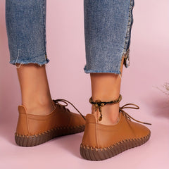 Lace Up Non Slip Low Top Casual Walking Shoes