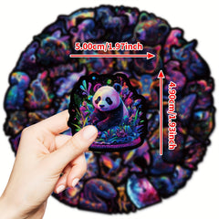 50 Pack Colorful Animal Stickers Vinyl Decals for Laptop Water Bottle Luggage