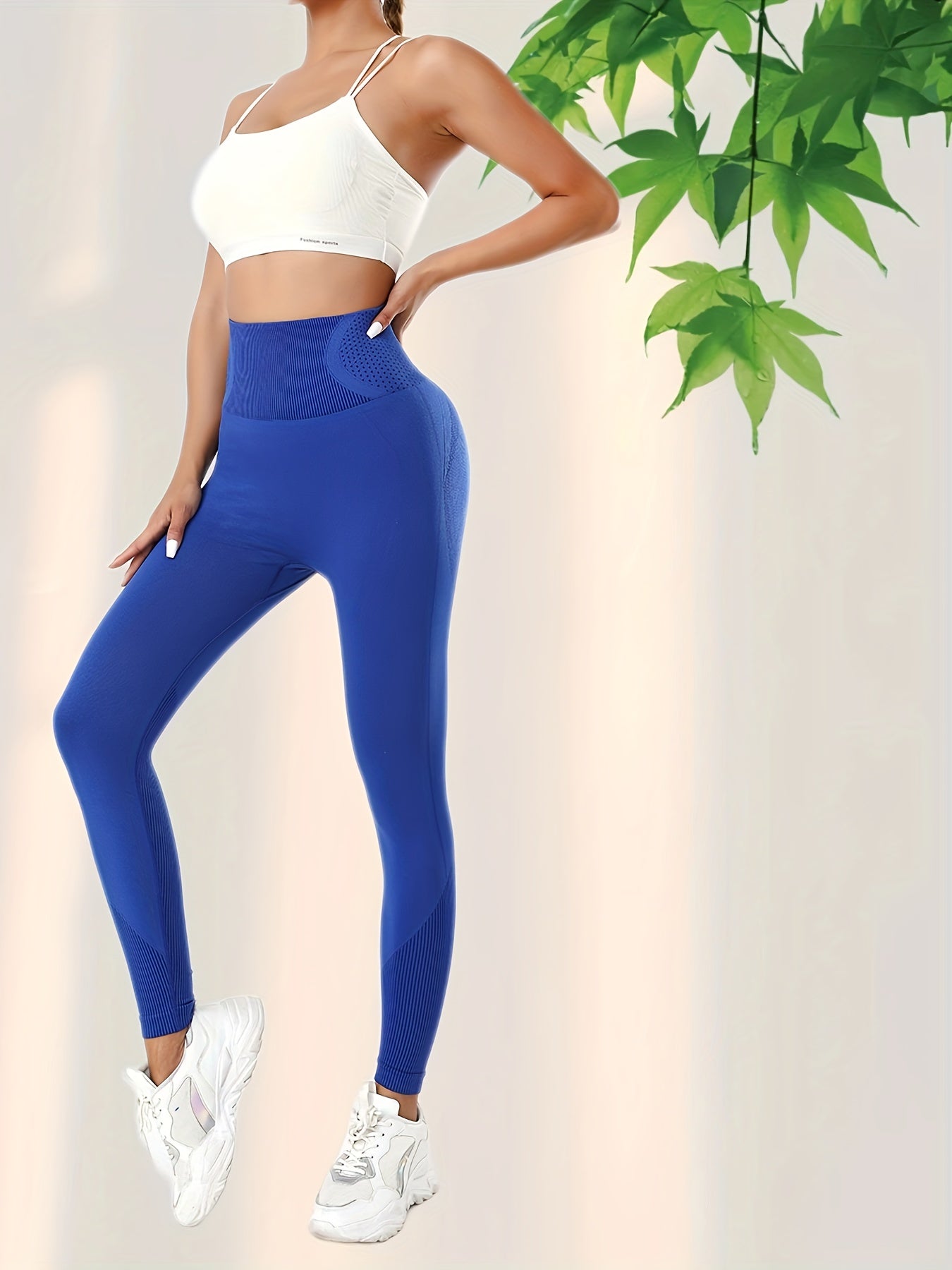 High Waist Tummy Control Pants Quick Dry Running Yoga Leggings