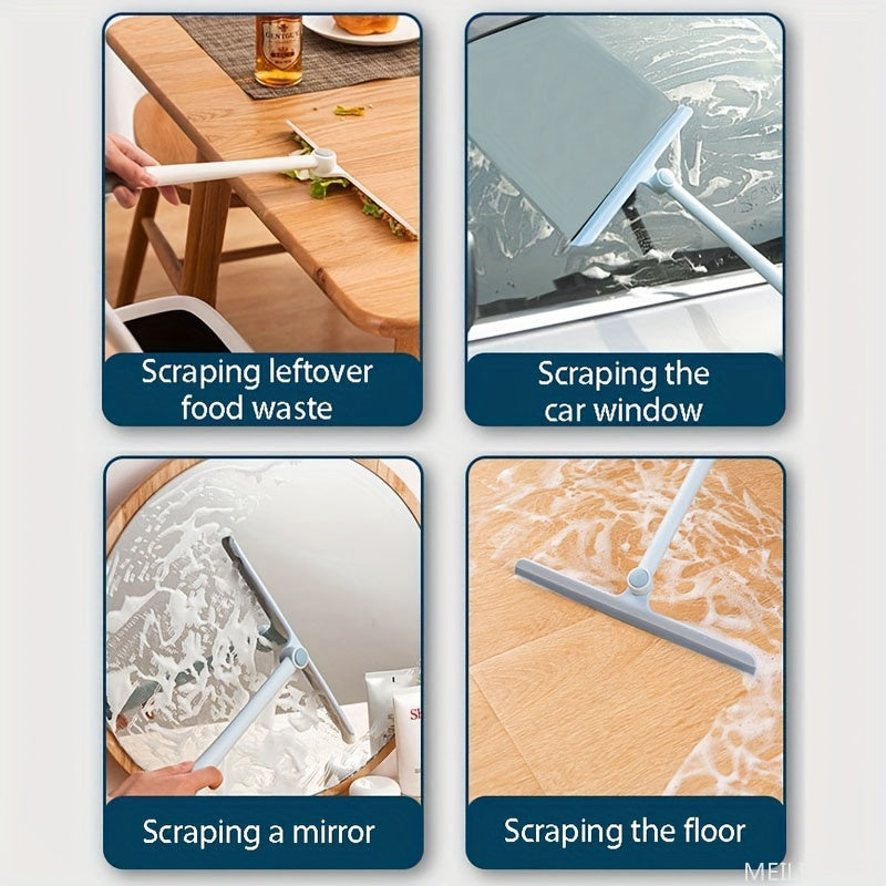 360 Rotating Window Cleaner Glass Scraper Bathroom Cleaning Tool