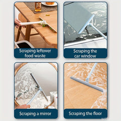 360 Rotating Window Cleaner Glass Scraper Bathroom Cleaning Tool