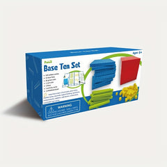 131pcs Base Ten Blocks Math Manipulatives Set