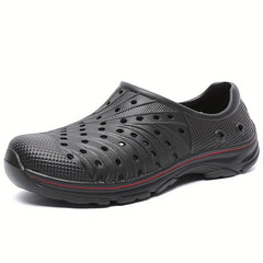 Men's Lightweight Comfy Clogs Hollow Out Non Slip Garden Shoes Summer