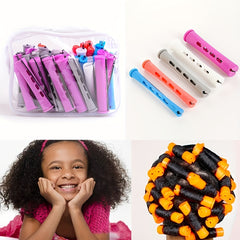Perm Rods Set Cold Wave Rods for Hair Curling