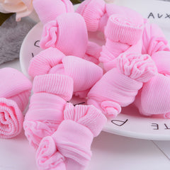 10 Pairs Girls Candy Colors Thin Socks for Spring & Summer