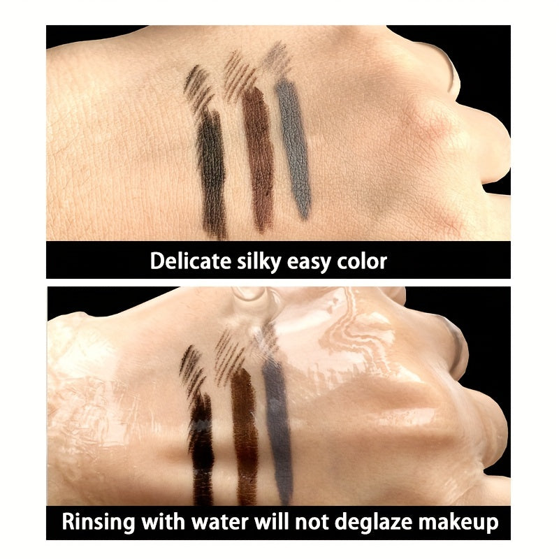 Long Lasting Double Ended Eyebrow Pencil Waterproof Sweat Proof