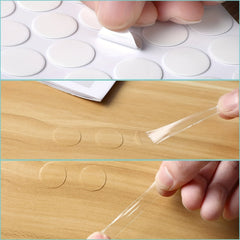 100pcs Double Sided Sticky Stickers Dots Clear Sticky Tack