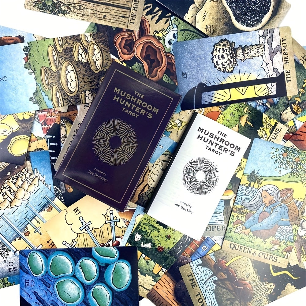 Mushroom Hunter's Tarot Cards & Manual
