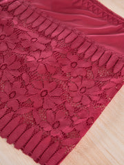 2 Pack Plus Size Lace High Rise Panties Set