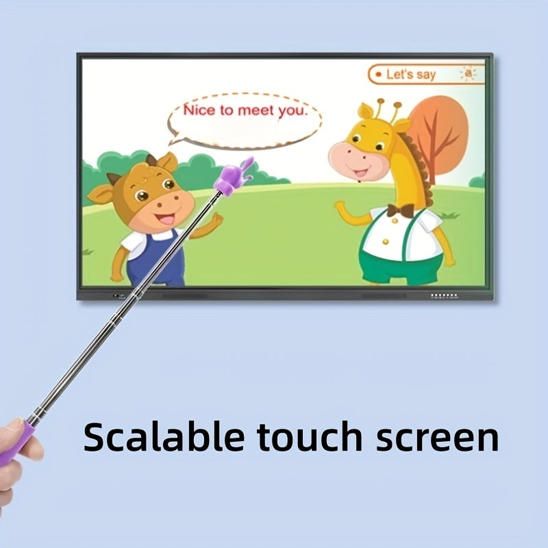 Teaching Whip for Kids, Stainless Steel Retractable Baton