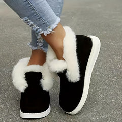 Women's Plush Lined Ankle Snow Boots
