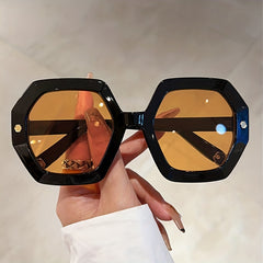 Oversized Gradient Sun Glasses for Women