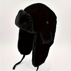 Thickened Velvet Trapper Hat Windproof Warm Hat