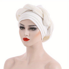 Big Turban Cap Classic Head Wrap Elastic Head Scarf Ramadan Hijab Hats