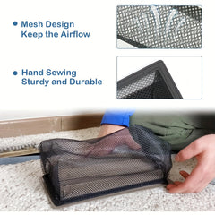 6pcs Floor Register Trap Air Vent Filter Mesh Catcher Vent Screen Net