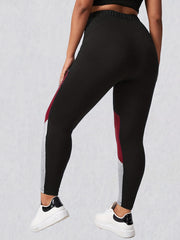 Colorblock High Waist Yoga Leggings